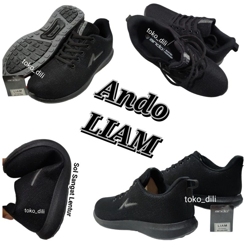 Sepatu Ando Liam/evald/asher/BSC/Pino ORIGINAL 39/43