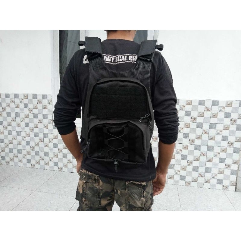 tas camel back body vest / waterbag body vest