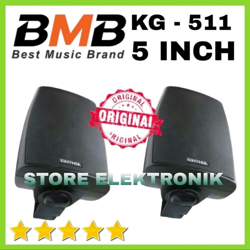 Speaker Bmb Pasif 5&quot; KG - 511 Speaker Monitor pasif Bmb Original