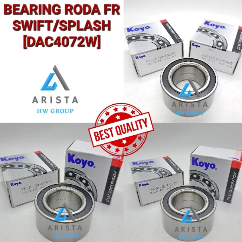 BEARING RODA DEPAN SWIFT SPLASH DAC4072W KOYO