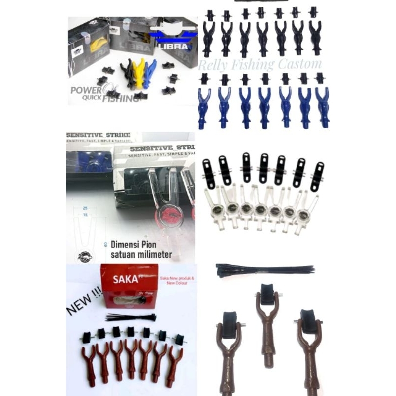 pion dudukan joran pancing SAKA libra sensitif