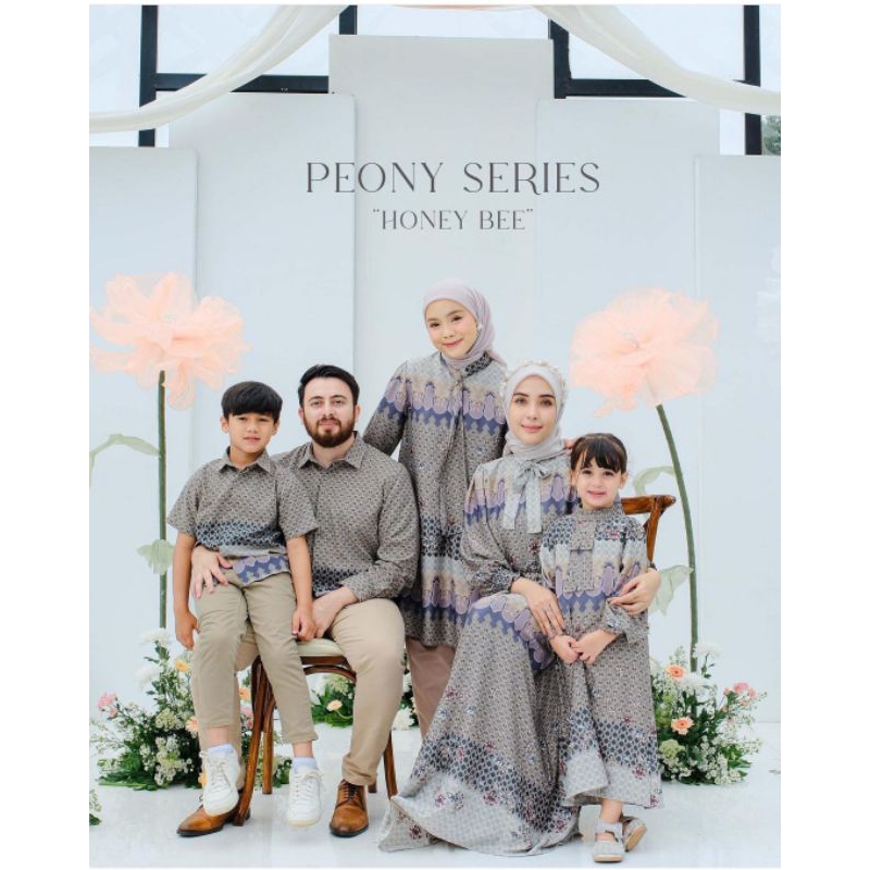 Mayoutfit Peony Series Family Set Series Honey Bee