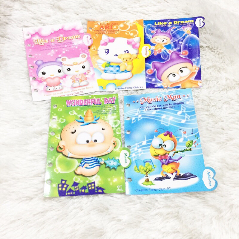 

Original Korea File Binder Diary Organizer Sekat Ordner