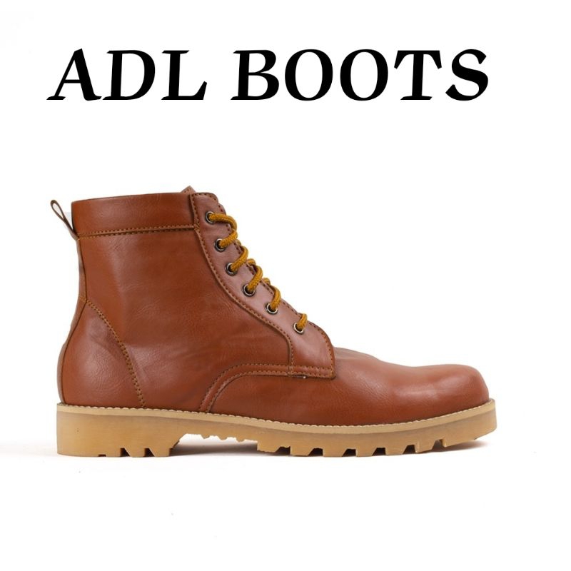 ADL BOOTS SEPATU BOOTS FULL UP LEATHER