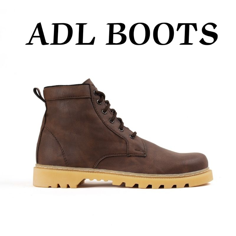 ADL BOOTS SEPATU BOOTS FULL UP LEATHER