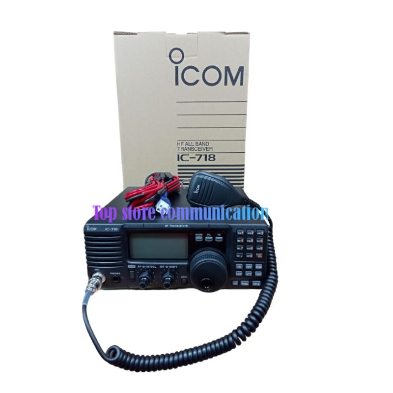 Icom IC 718 HF Transceiver Radio SSB IC 718 original