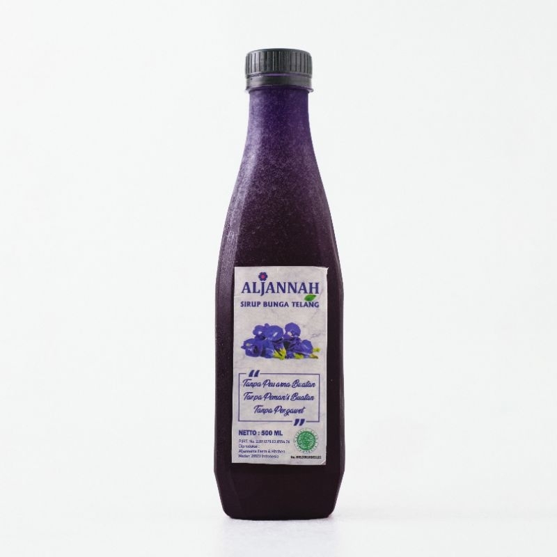 

Sirup Bunga Telang / Sirup Aljannah 500 g tanpa pengawet