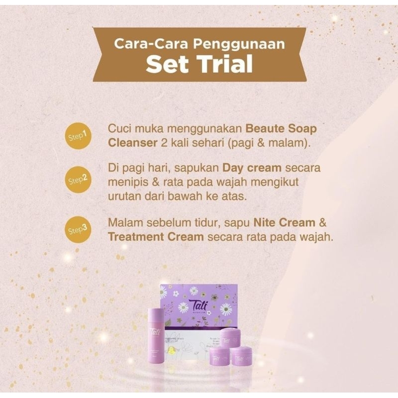 TATI skincare 4in1 all variant original malaysia/kemasan bpom indonesia