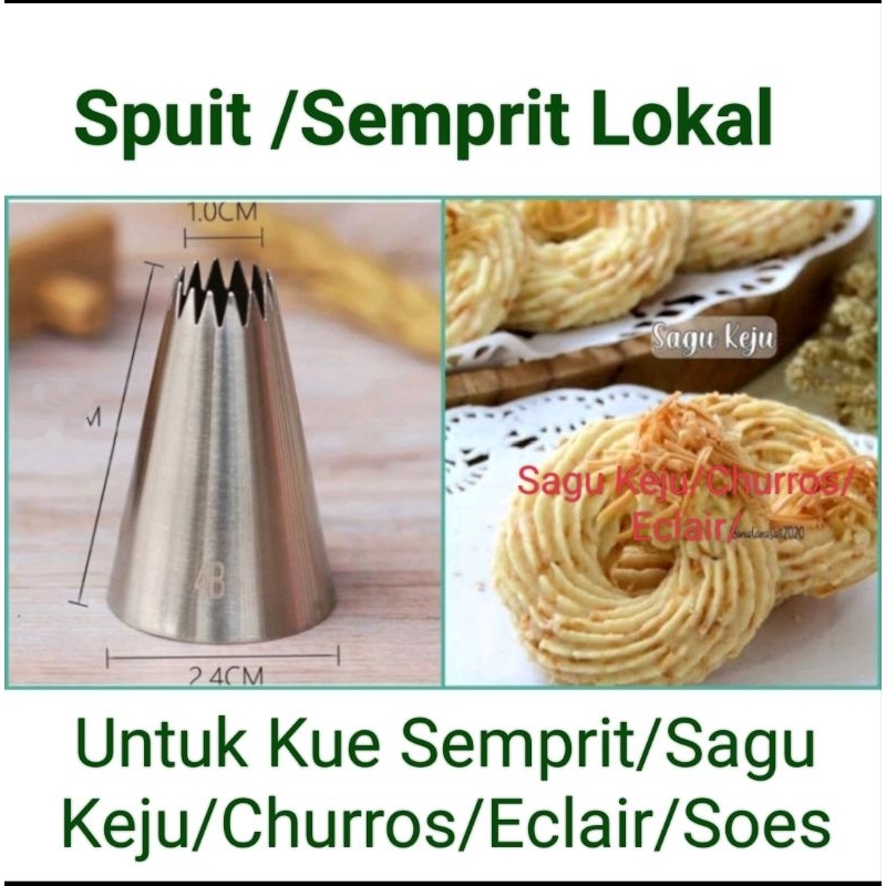 Spuit Kue/Semprit Sagu Keju/Spuit Churros Q1 Besar