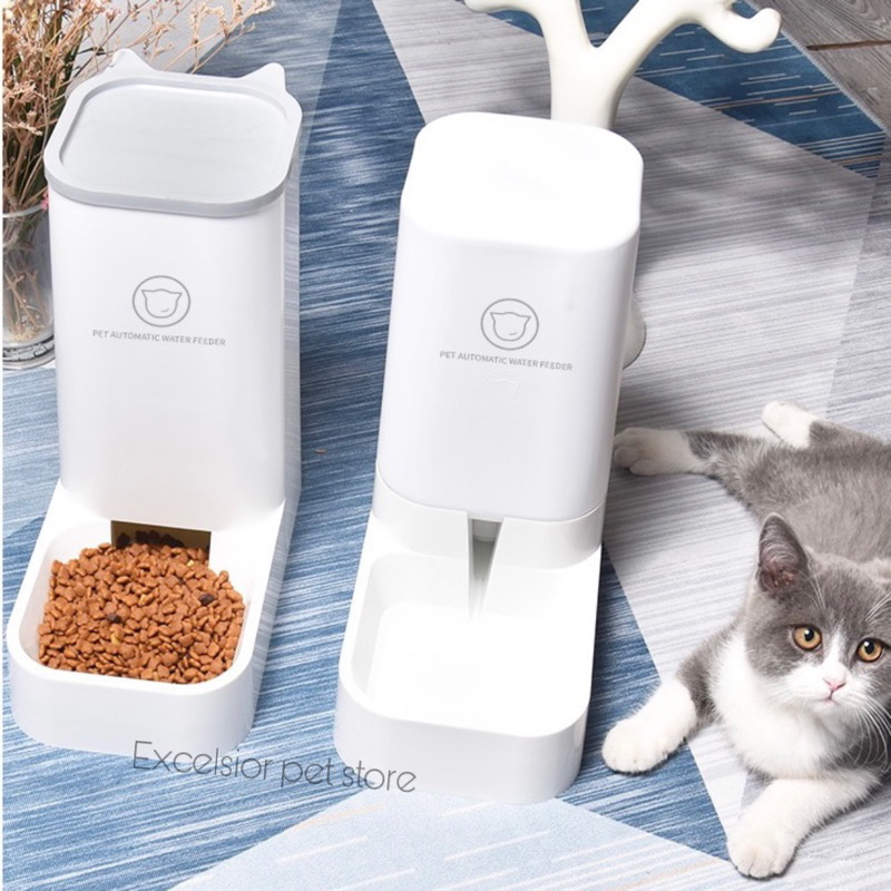 Automatic Feeder Dispenser / Tempat Makan Minum Anjing Kucing