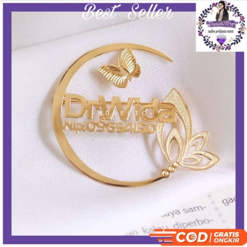 BROS NAMA||BROS JILBAB/PIN HIJAB/BROS HIJAB/BROS NAMA LAPIS EMAS/BROS NAMA AWET/BROS NAMA