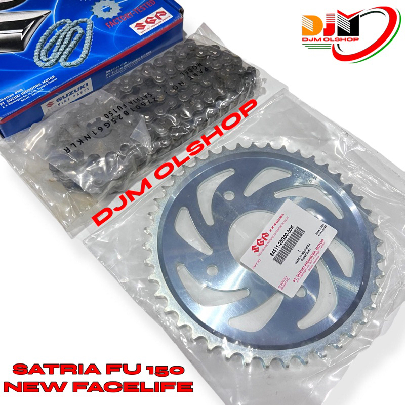 Gear Set Suzuki Satria Fu New 2013 Original SGP 27000-25G70-KIT