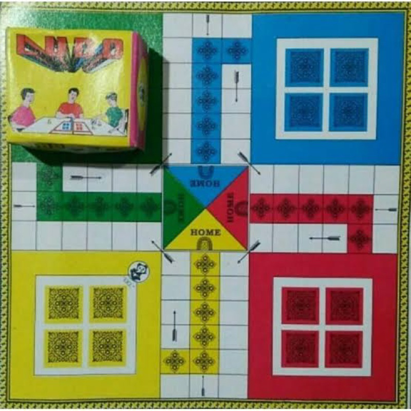 MAINAN JADUL LUDO 2 in 1 LUDO KERTAS dan ULAR TANGGA