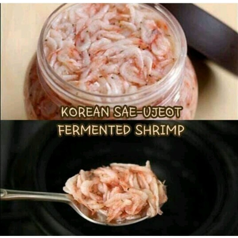 

500g Korean Sauejeot Fermentasi Shrimp Ebi Korea Udang Korea Bahan Kimchi Masakan Korea Fermentasi Halal