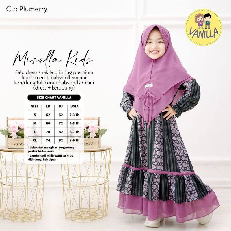 MISELLA KIDS GAMIS ANAK NEWW