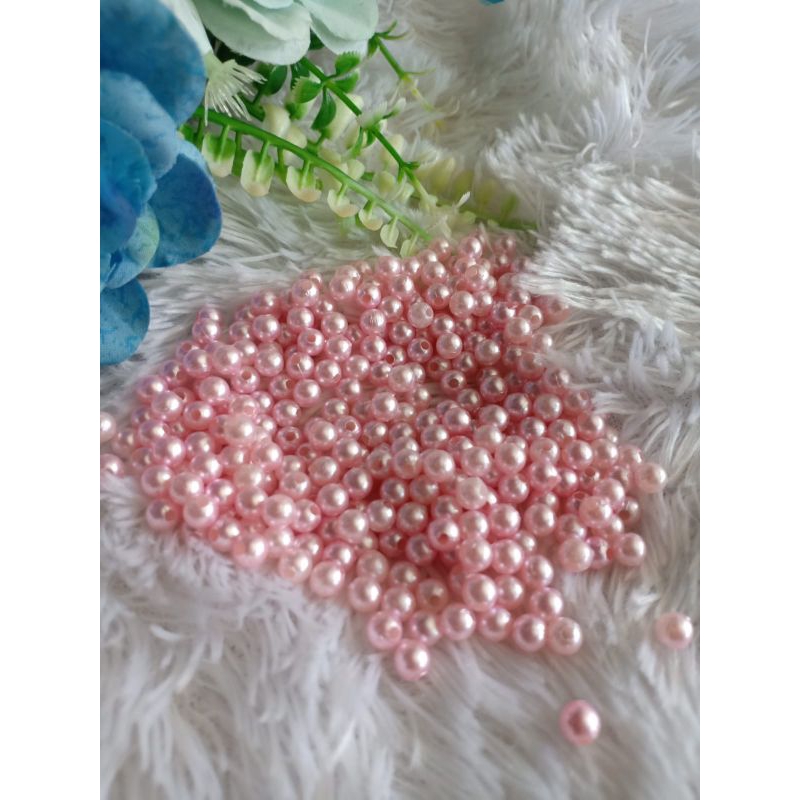 Mutiara Ringan ABS warna warni  per 20gr