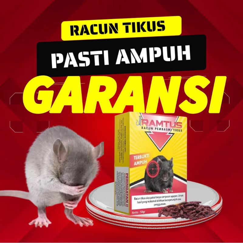 Racun Perangkap Pengusir Pembasmi Jebakan Tikus  Ampuh COD Medan