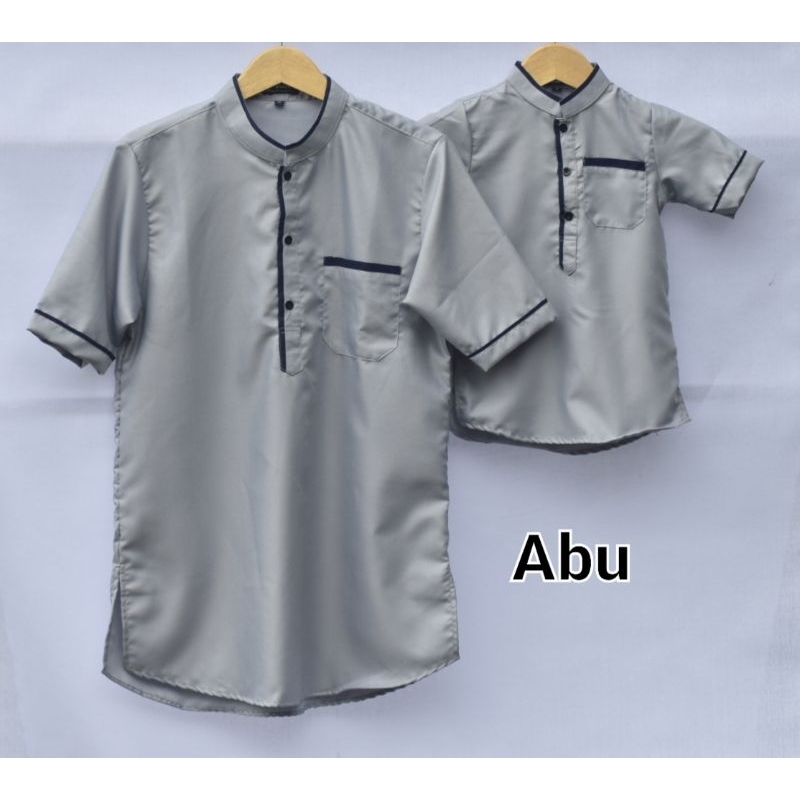 Baju Koko Kurta Pria Couple Ayah Dan Anak Laki Laki