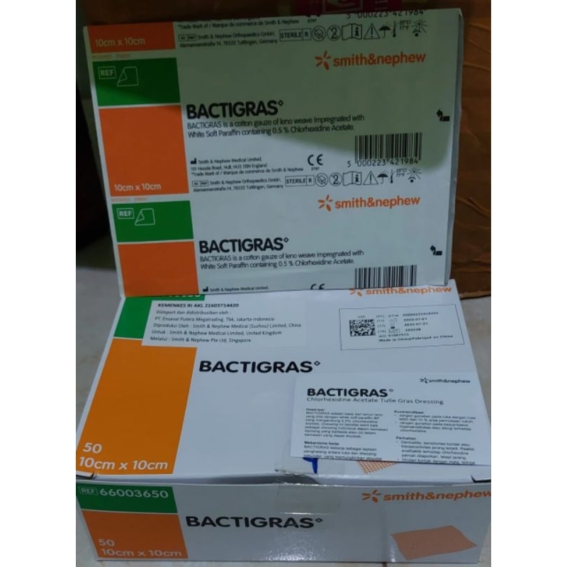 Bactigras 10x10 CM