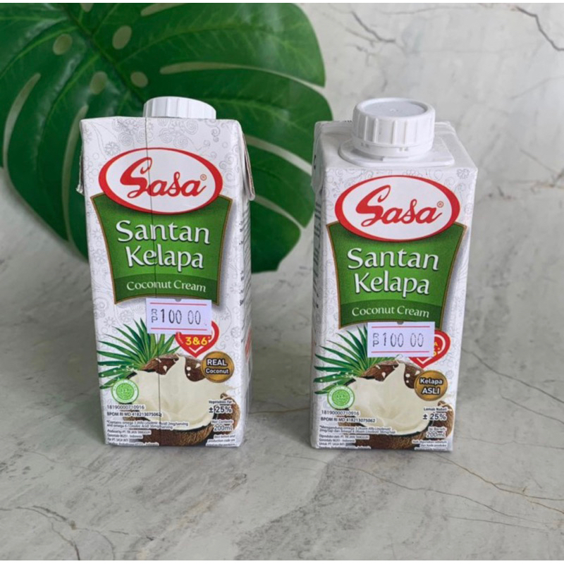 

Sasa Santan Kelapa 200ml [coconut cream]