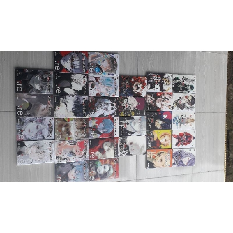 komik tokyo ghoul(kolpri mulus) 1-14,tokyo ghoul re 1-16 tamat segel
