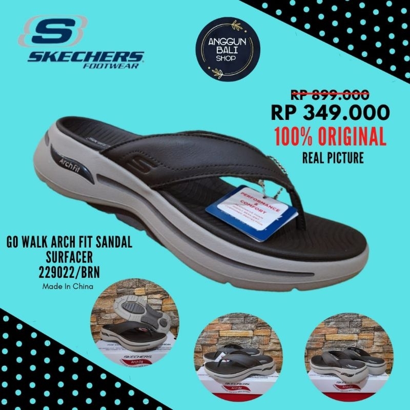 Sepatu Skechers Go Walk Arch Fit Sandal Surfacer