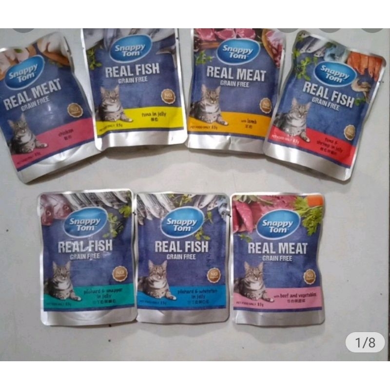 Snappy Tom Sachet 85 gr / Pouch Snappy Tom Sachet All Varian
