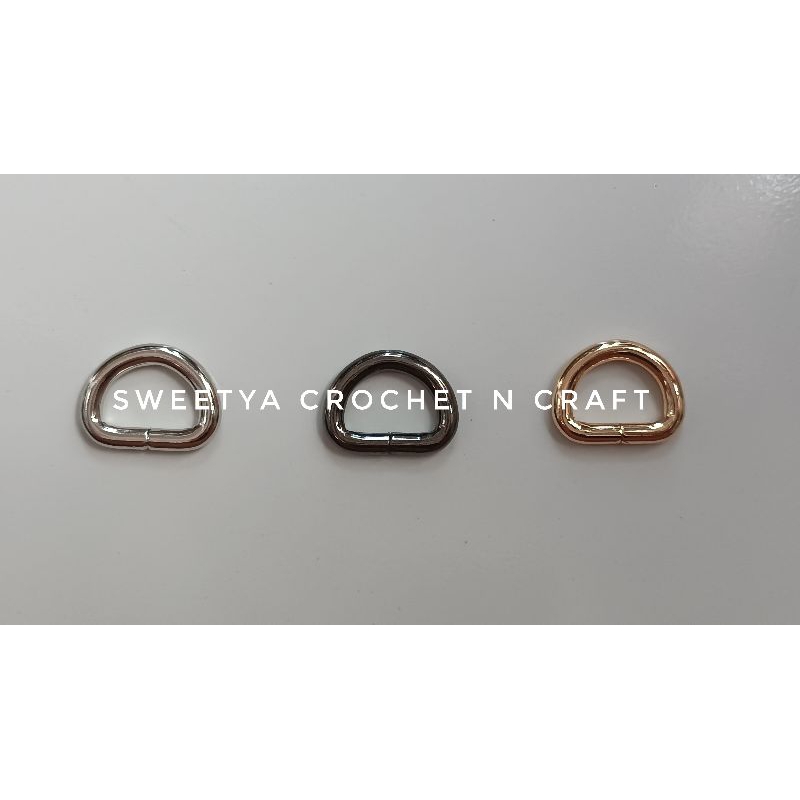 Ring D 2cm Pipih Tebal 4mm/aksesoris tas