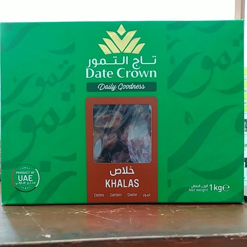 

Kurma Date crown(KHALAS) kemasan baru1kg