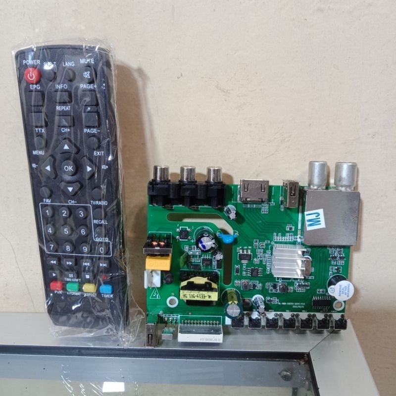 mesin modul stb set top box universal plus remot