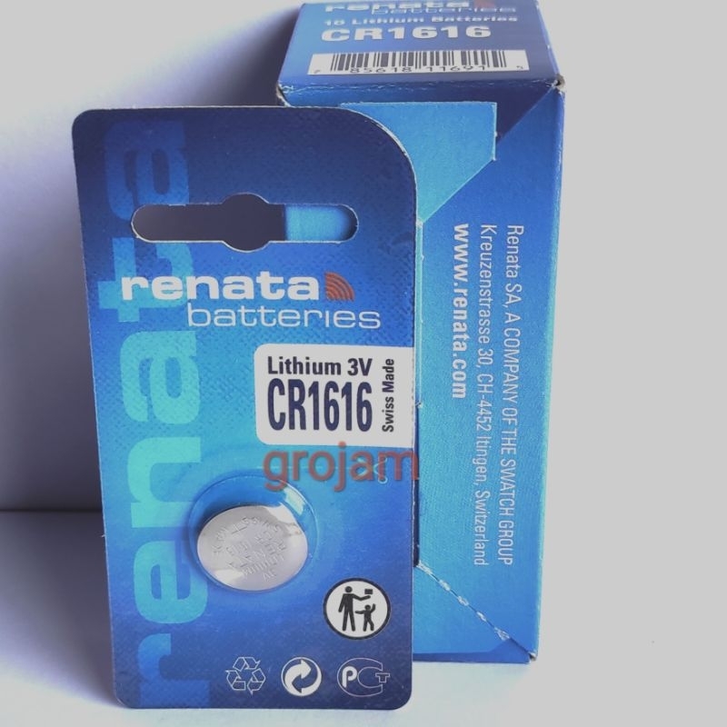 RENATA 2320 CR2320 1616 CR1616 2325 CR2325 BATERAI RENATA BATREI BATRE BATTERY ORIGINAL