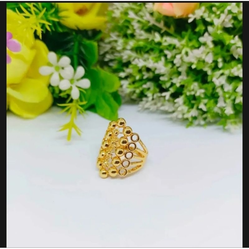 CinCin cantik cincin janda gold lapis mas paling diminati