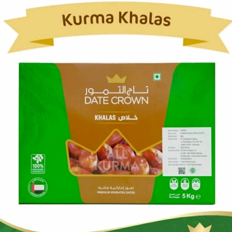 

Kurma Khalas Date Crown 5kg