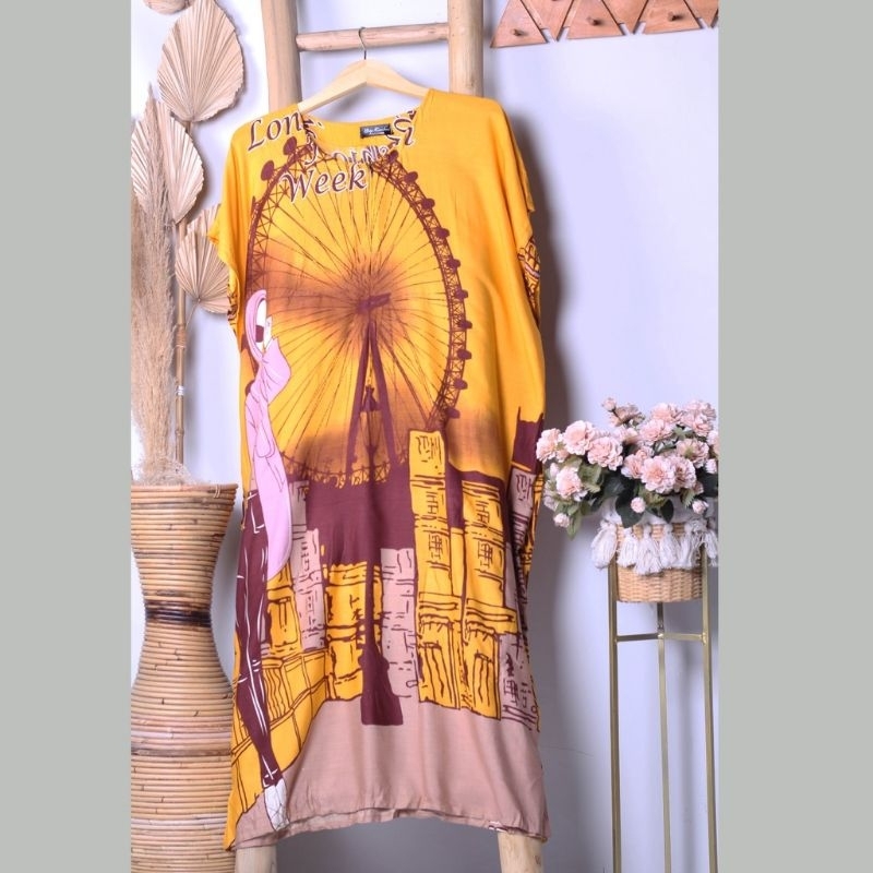Baju Daster Kelelawar Hijab LD 130cm