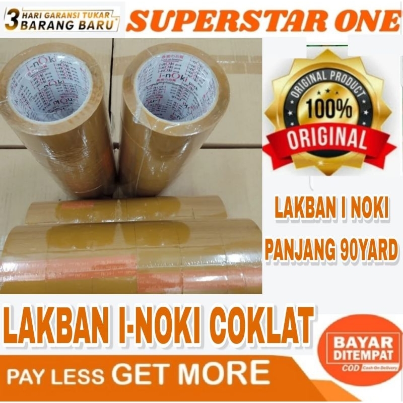 

Lakban i noki coklat panjang 90 yard