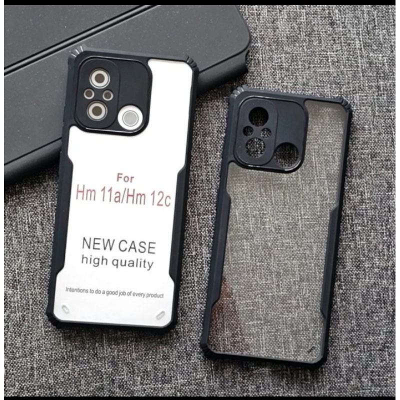 Case Xiaomi Poco M5 / M5s / M4 Pro 4G / Poco C40 / Redmi 12c / Redmi 10c / 10a / 9c / Poco C31 / Redmi A1 Casing Bumper Fusion Anti Crack Shockproof