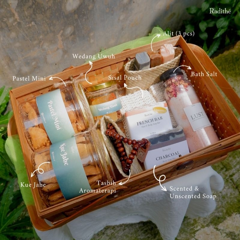 Hampers Lebaran Eksklusif Sabun Natural Radithé - Ajeng