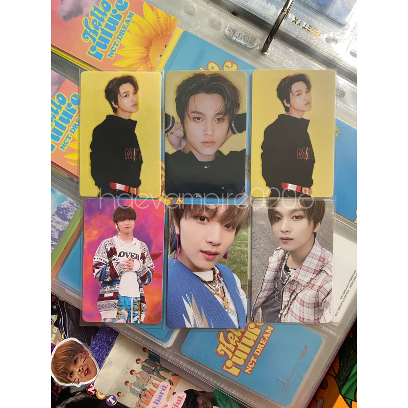 [READY / TAKE ALL ONLY] nct dream hot sauce pop up card haechan bundle photocard