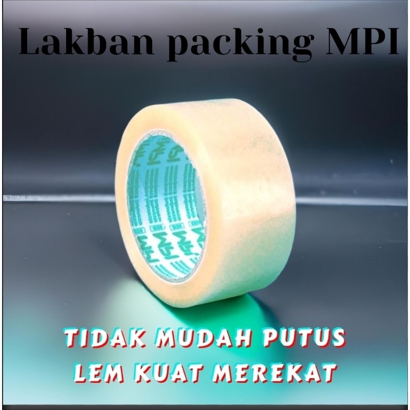 

LAKBAN PUTIH BENING 45MMX100YARD MPI