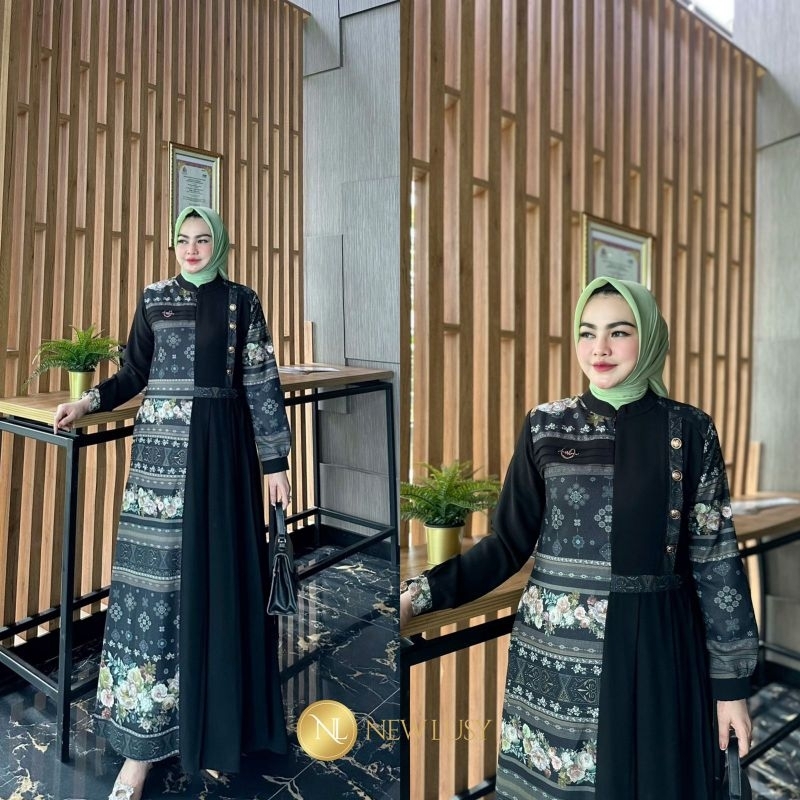 Glorin Hikmat Dress by New Lusy Original