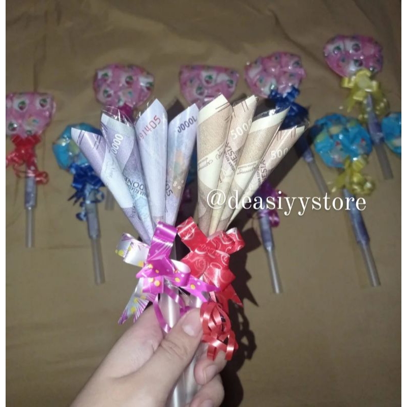 

Yupii Lolipop/Lolipop Lebaran/snack Lebaran/Lolipop Money/ThR Lucu/Amplop lebaran lucu