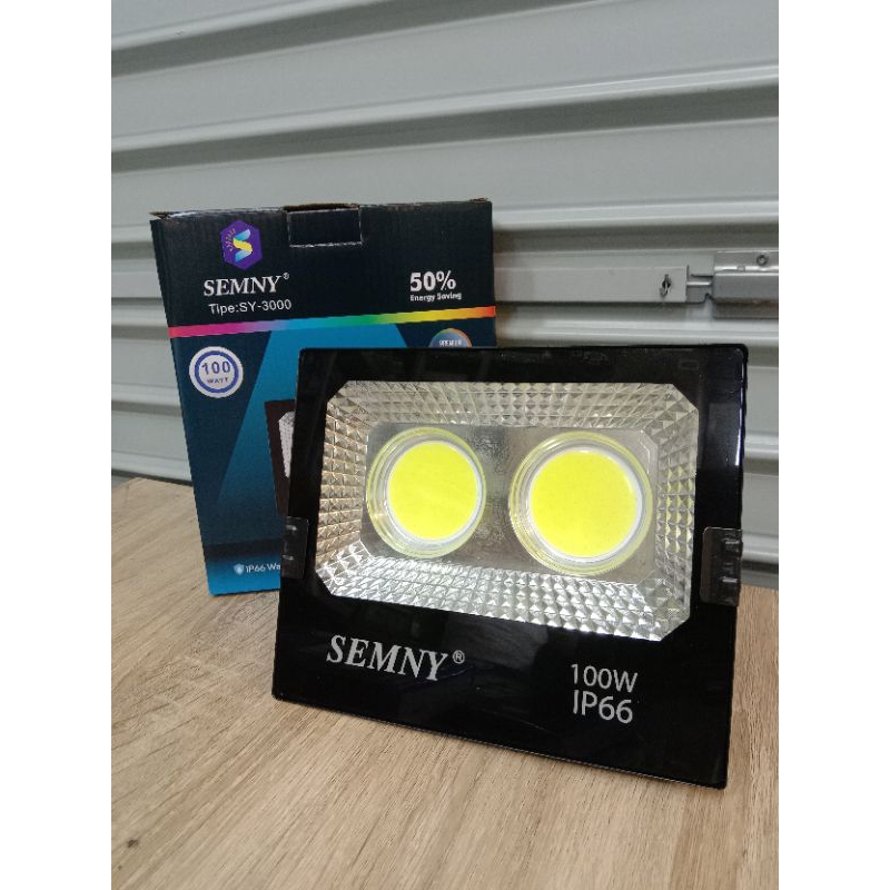 LAMPU SOROT TEMBAK LED COB 100 WATT 100W / LAMPU TEMBAK LED COB 100 WATT