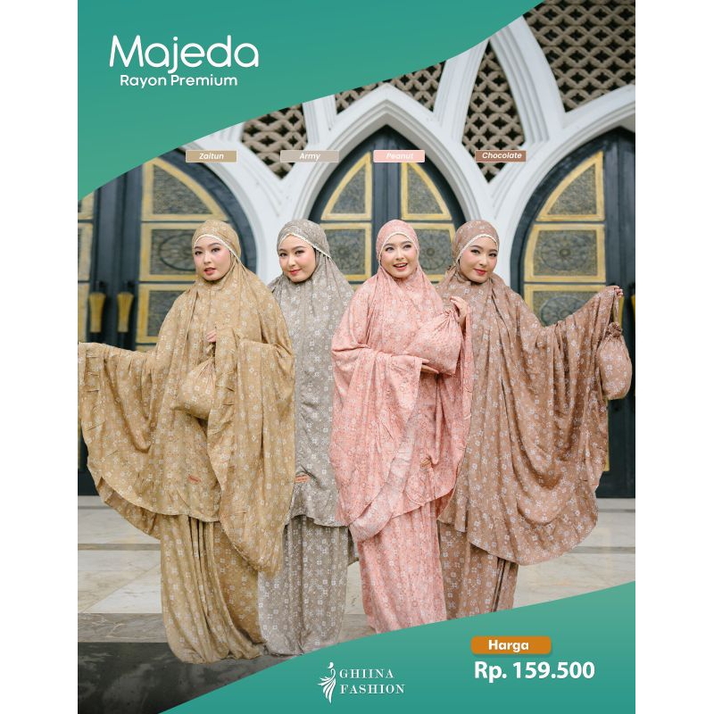 Mukena Majeda//Mukena Ghiina//Mukena Murah by ghiina Fashion