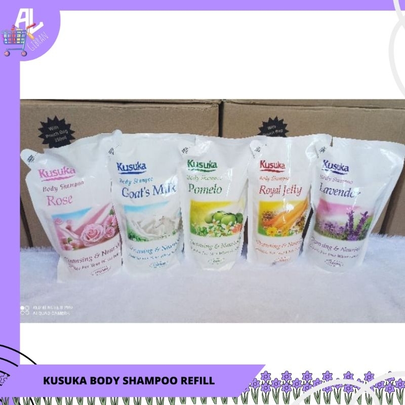 BODY SHAMPOO KUSUKA/ SABUN MANDI CAIR KUSUKA