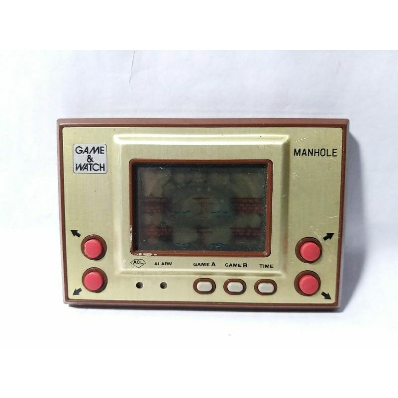 Game Watch Gimbot Gamebot Bot Nintendo Manhole Man Hole Walking Pedestrian Walker Trap Jebakan Betme