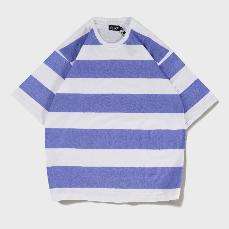 [N01137] T-shirt Oversized STRIPE SALUR