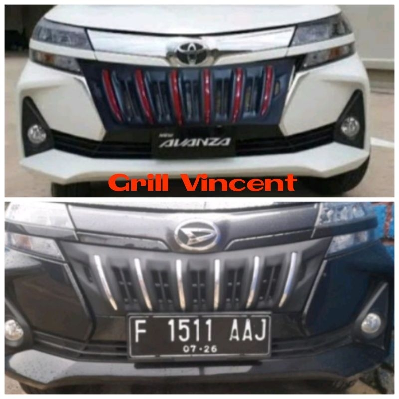 Grill Apollo avanza xenia tipe G 2019 2020 2021 list warna