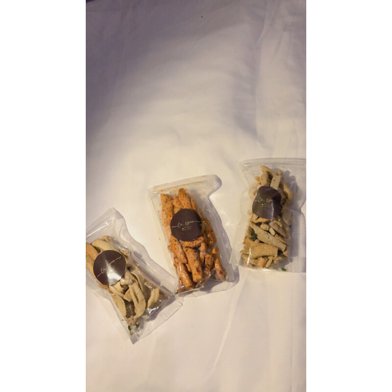 

Basreng stik pedas dan ori