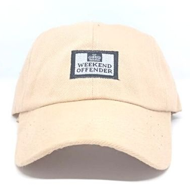 Topi Baseball pria wanita Dewasa Polo Caps Casual weekend offender Cream