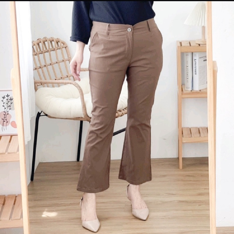CELANA CUTBRAY BASIC PANTS SLETING